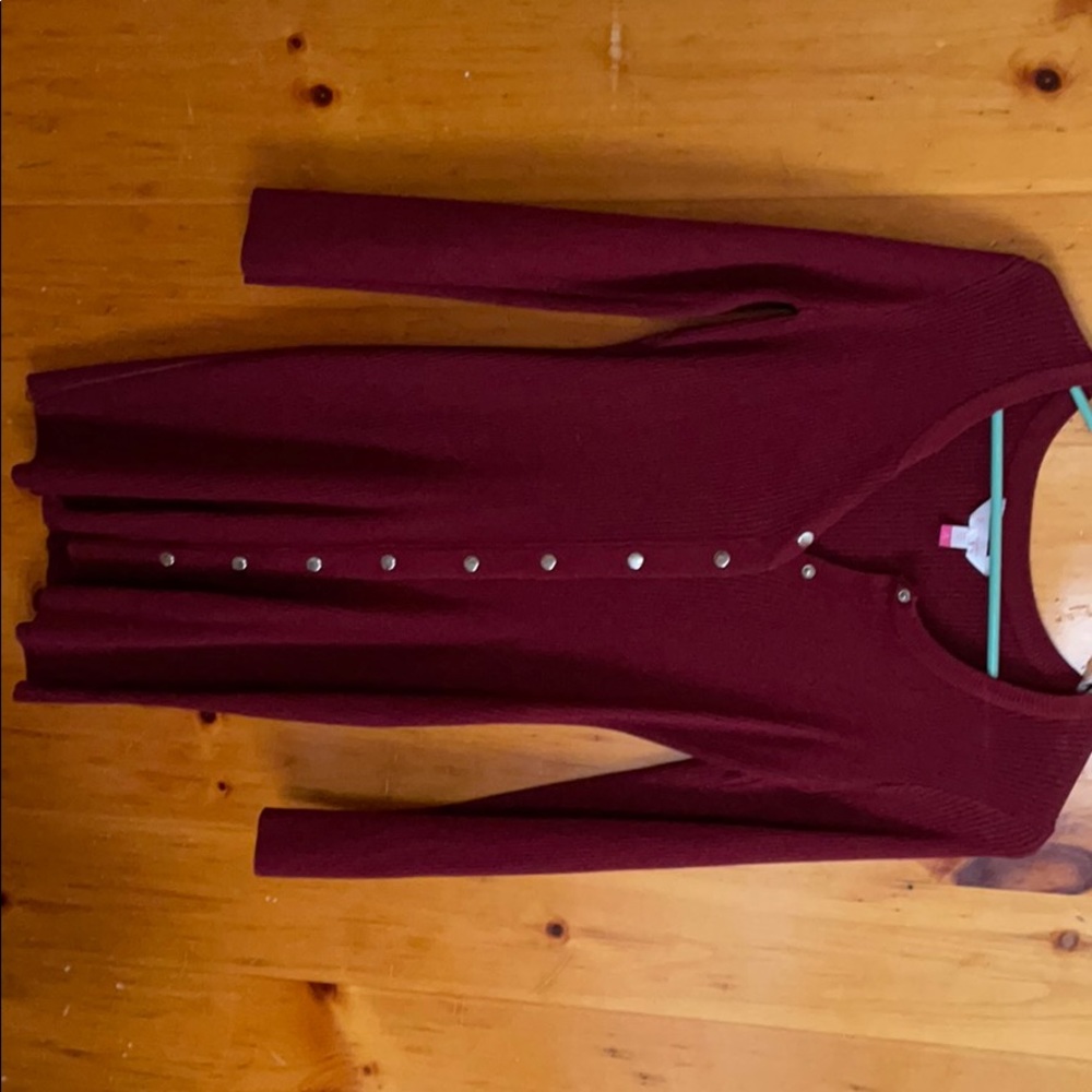 Maroon dress